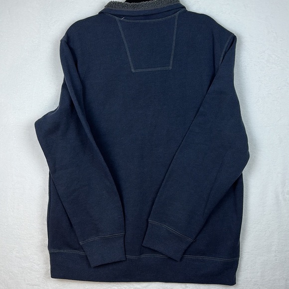 G.H. Bass Men’s Pullover Sweater Blue Size Large NWT - Picture 9 of 11